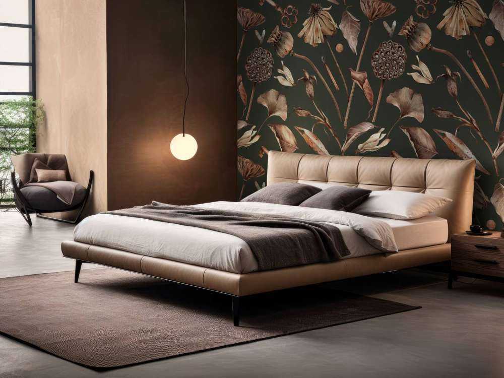 Droge bloemen patroon