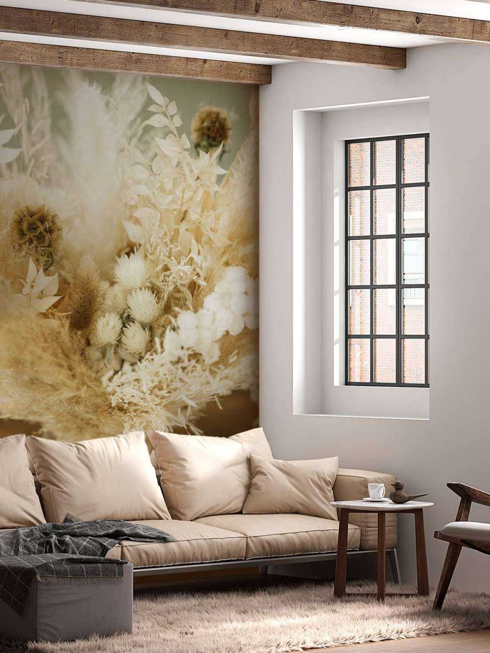 Close-up droogbloemen