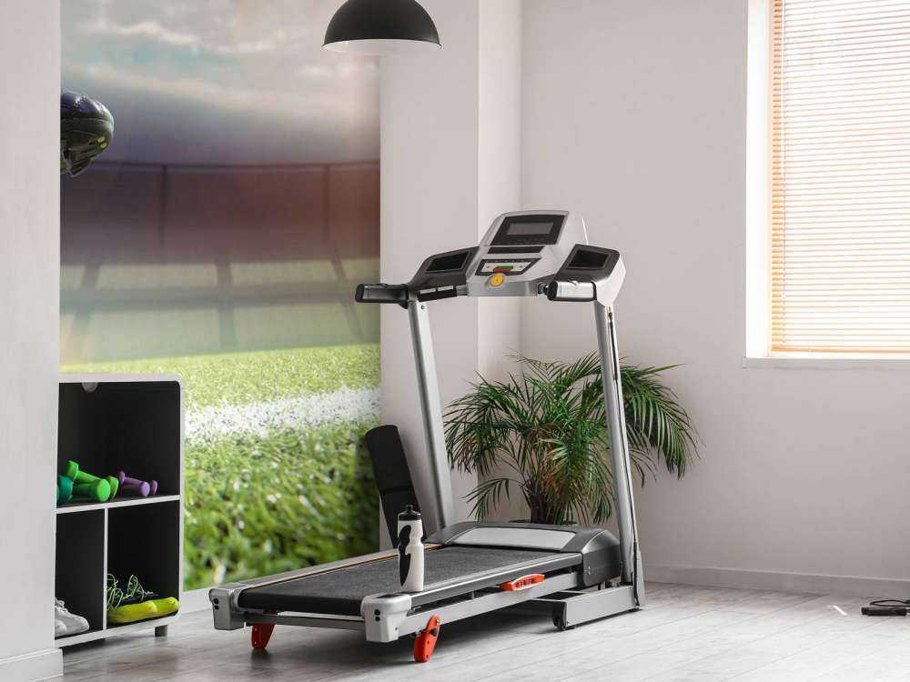 Stadion met voetballer