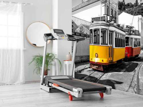 Gele en rode tram