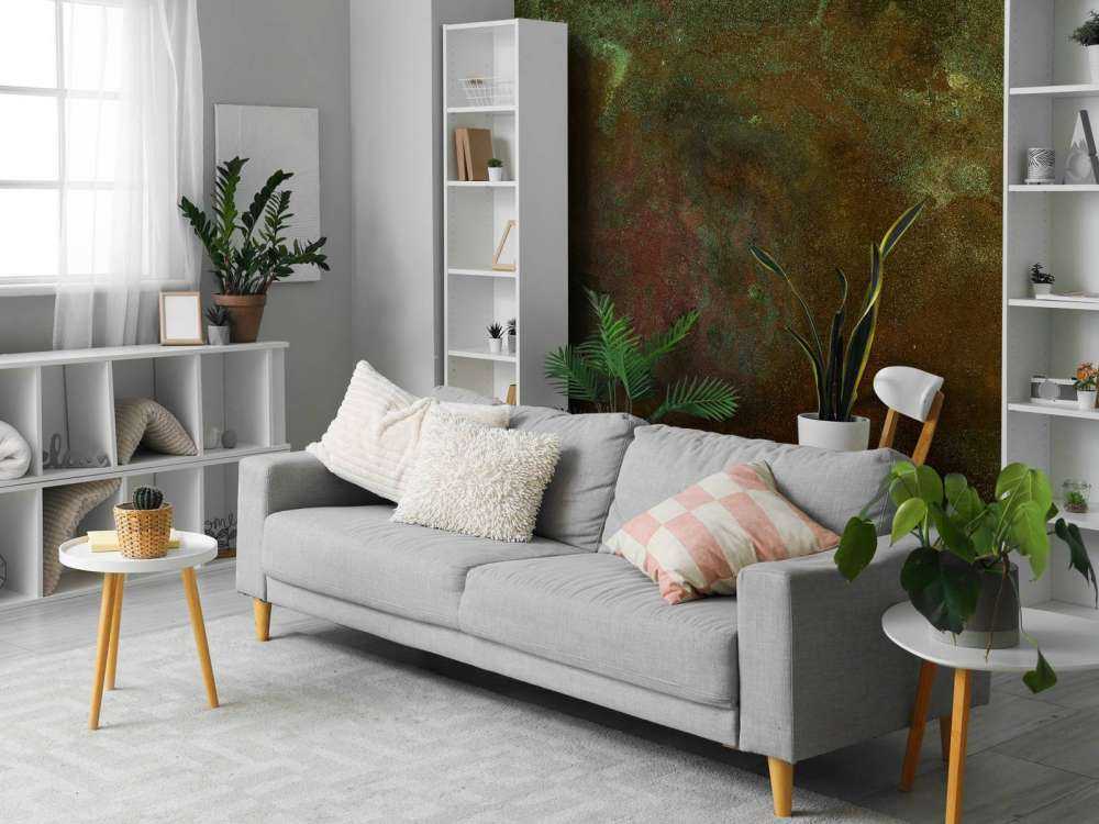 Mooi uitgelichte geoxideerde structuur