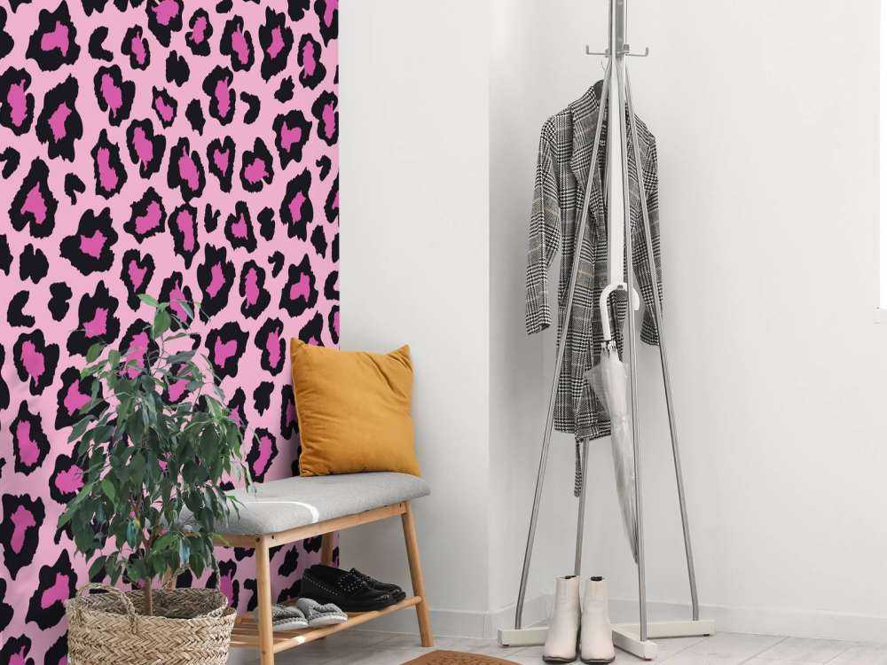 Roze panterpatroon