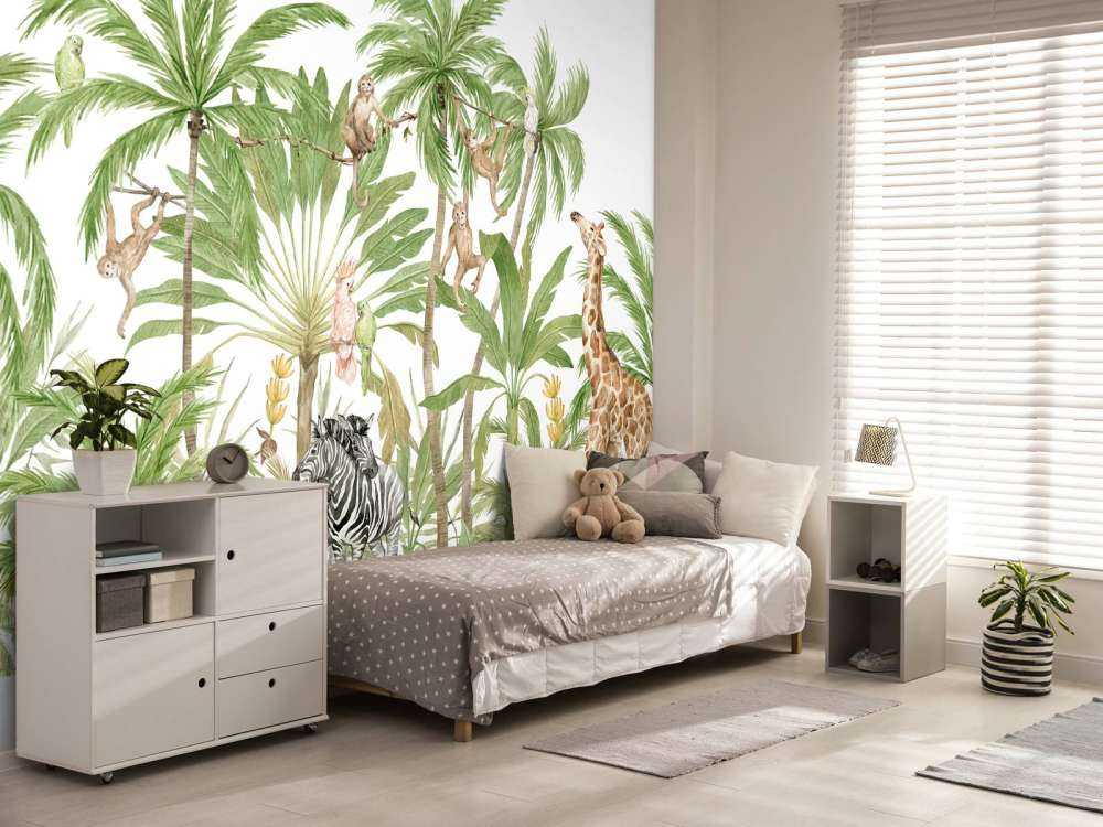 Waterverf jungle dieren