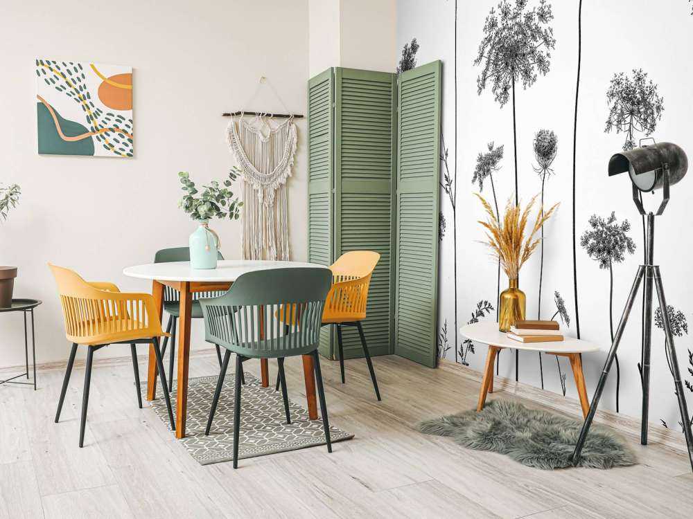 Fluitenkruid in zwart-wit