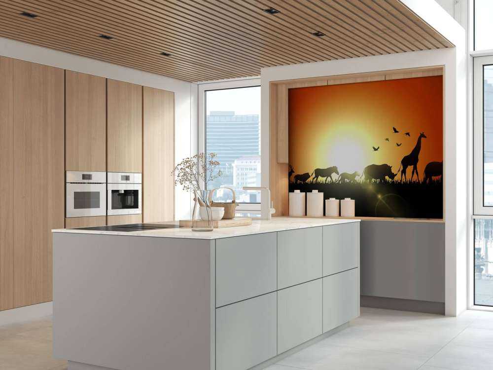 Zonsondergang in Madagaskar design