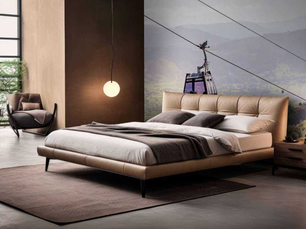 Kabelbaan in een berglandschap