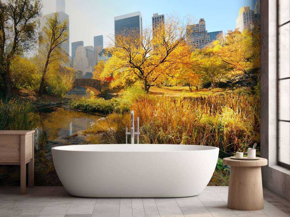 Manhattan Central Park in de herfst