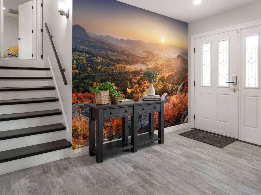 Herfstlandschap in de bergen