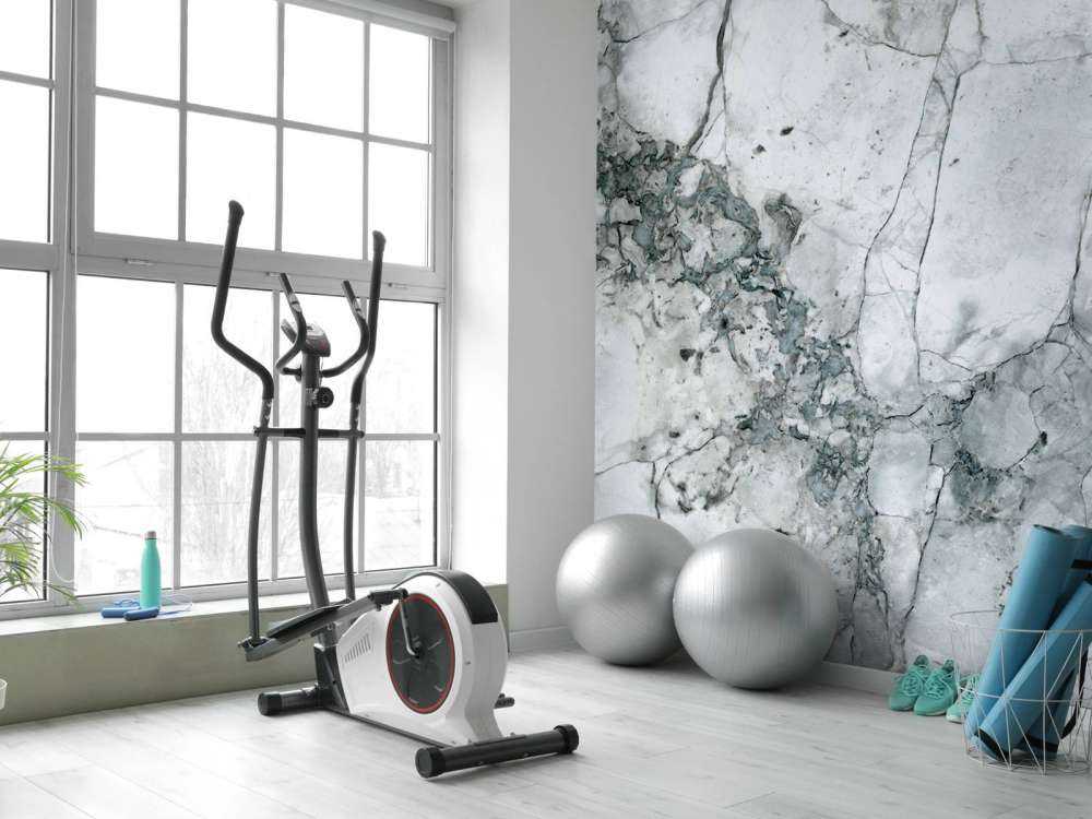 Licht marmer met mooie structuur