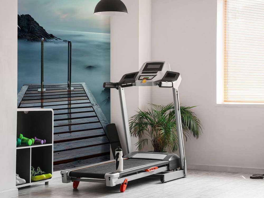 Houten steiger aan de kust