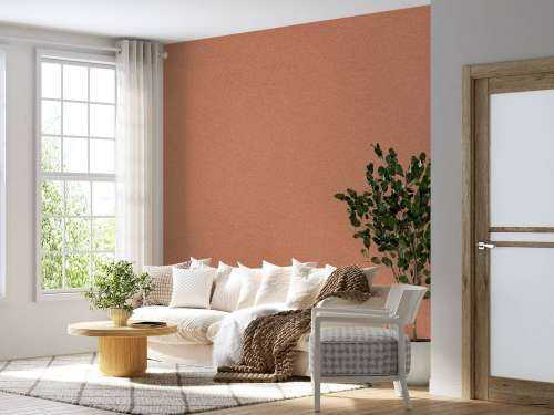 Terracotta beton met lichte structuur