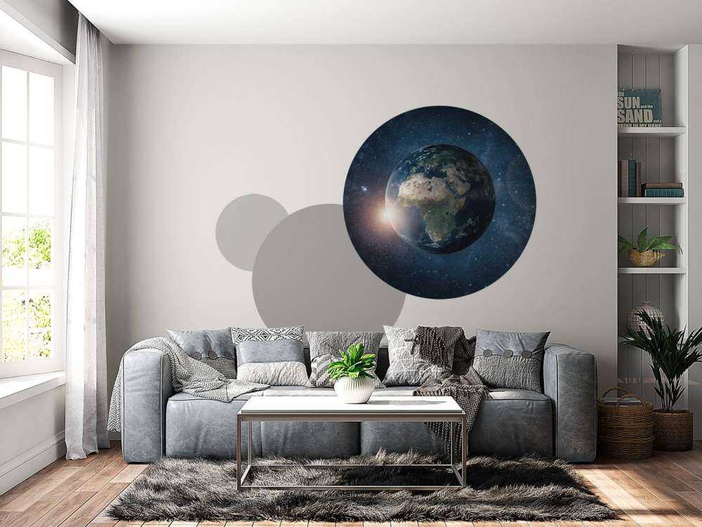 Uitzicht op de aarde