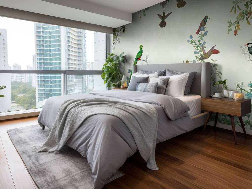 Fields Flower and Birds 24