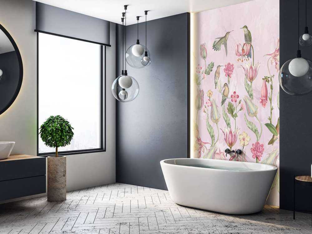 Spring Hummingbird Symphony - Blossom Rose