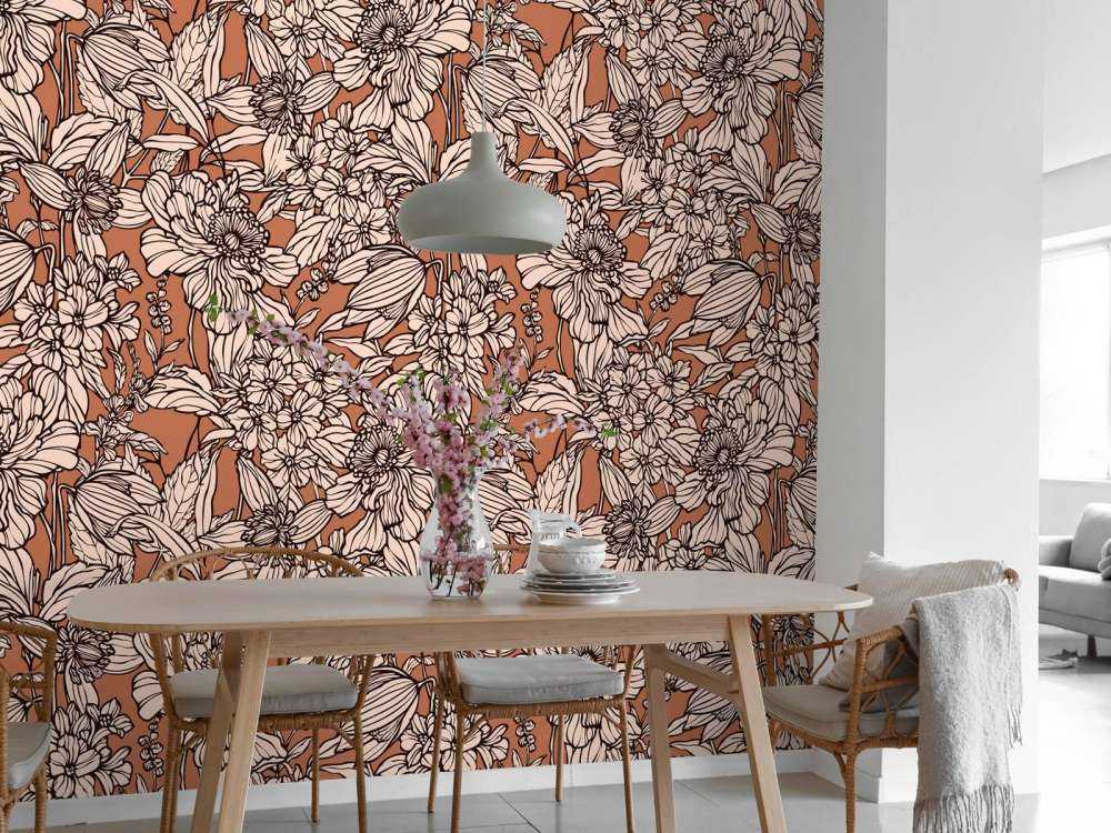 Terracotta Botanische Lijnen