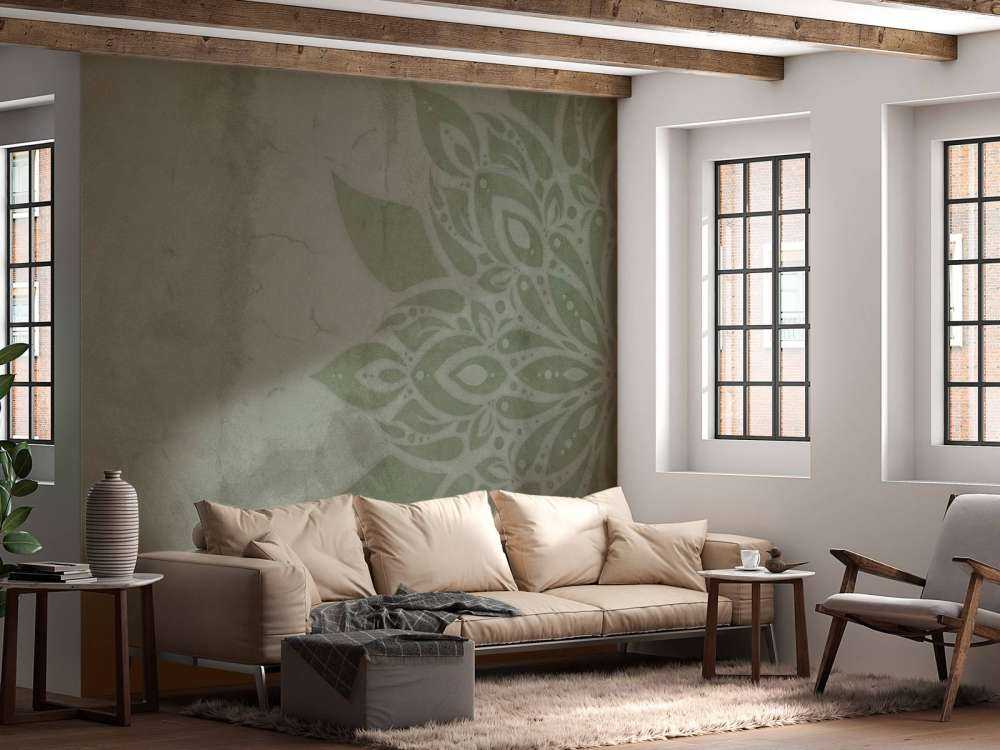 Groene Rustieke Mandala