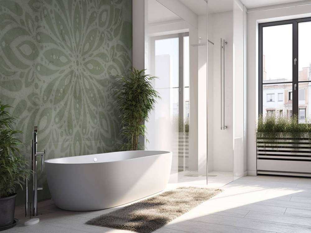 Groene Vintage Mandala