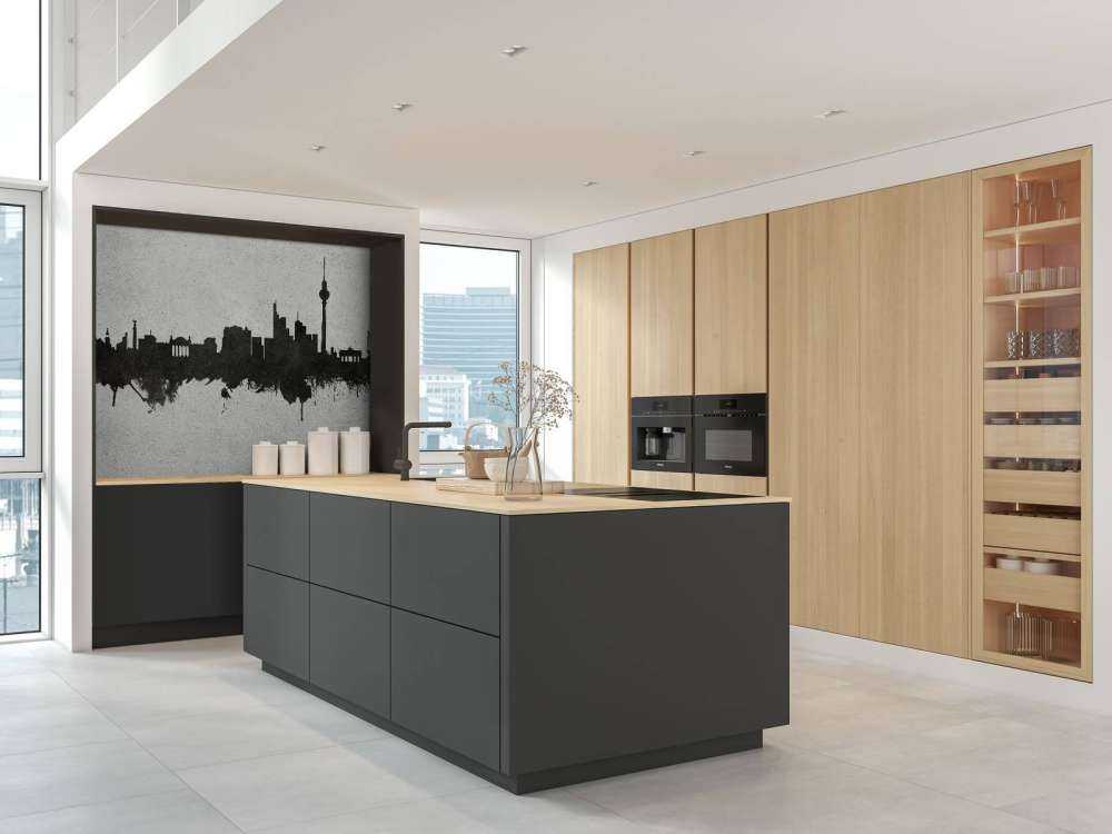 Waterverf skyline, Berlijn 