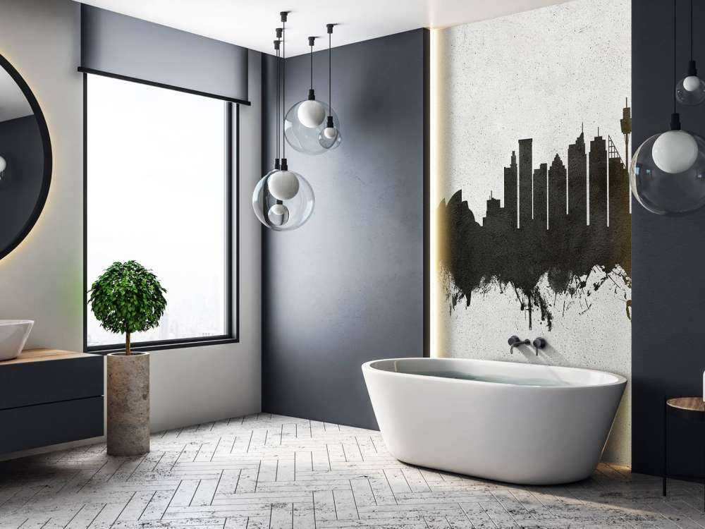 Waterverf skyline, Sydney