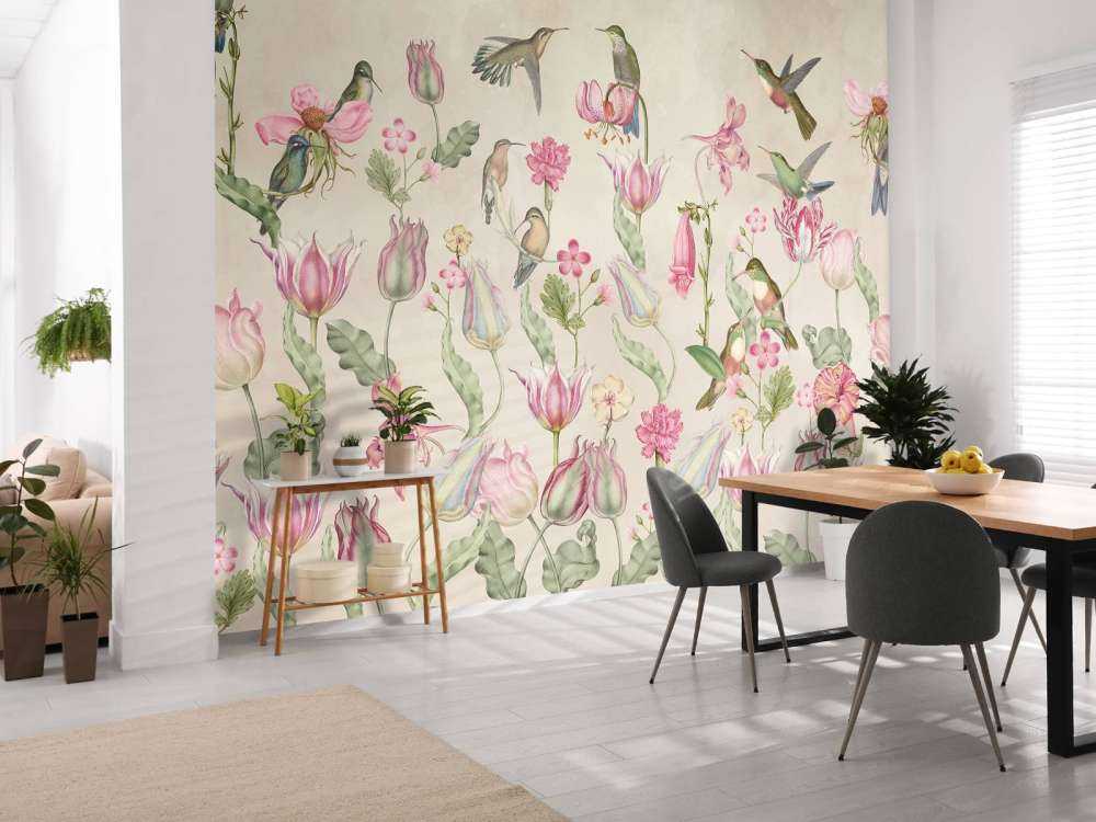 Hummingbird Tulip Symphony