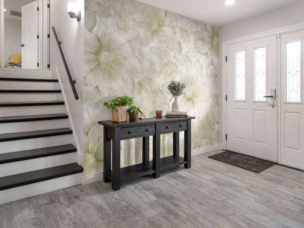 Botanical Watercolor Elegance Warm Sand