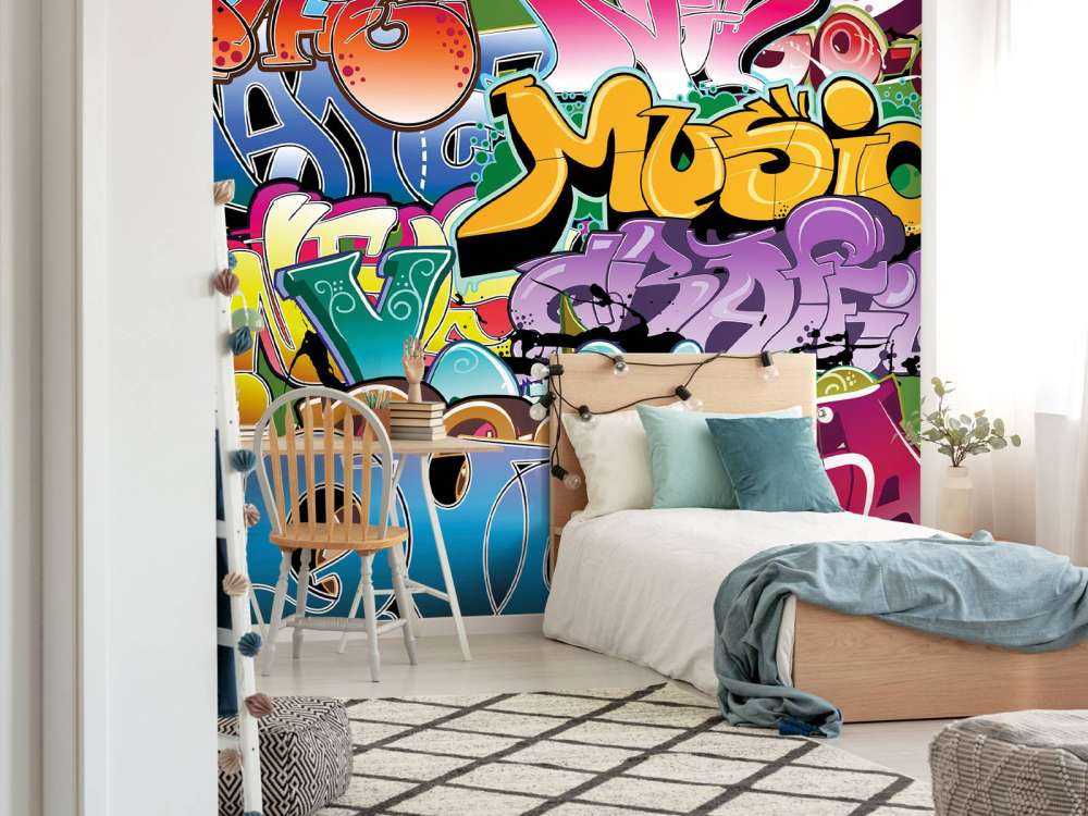 Getekende graffiti