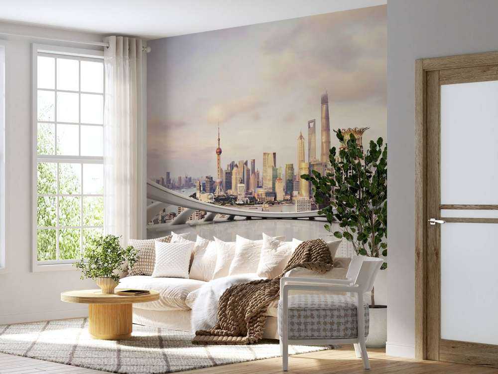 Skyline van Shanghai