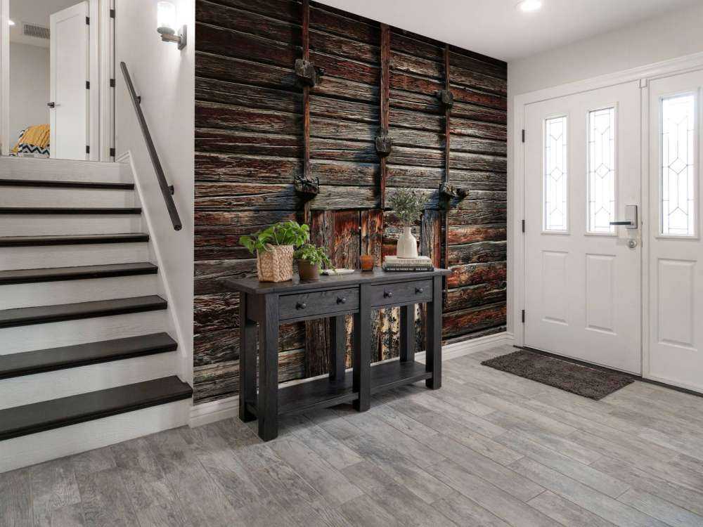 Oud hout met balken