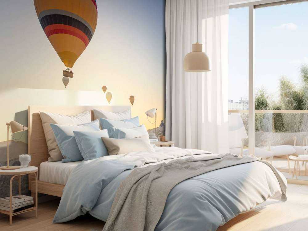 Groep luchtballonnen in Turkije