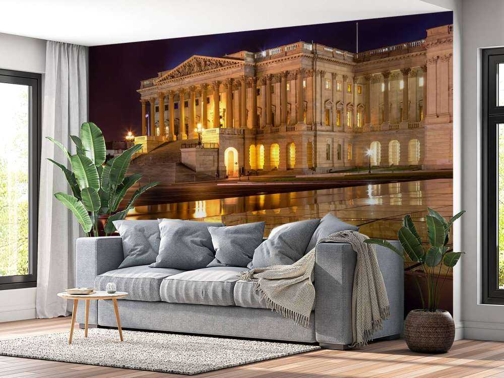 Het Capitool in de avond