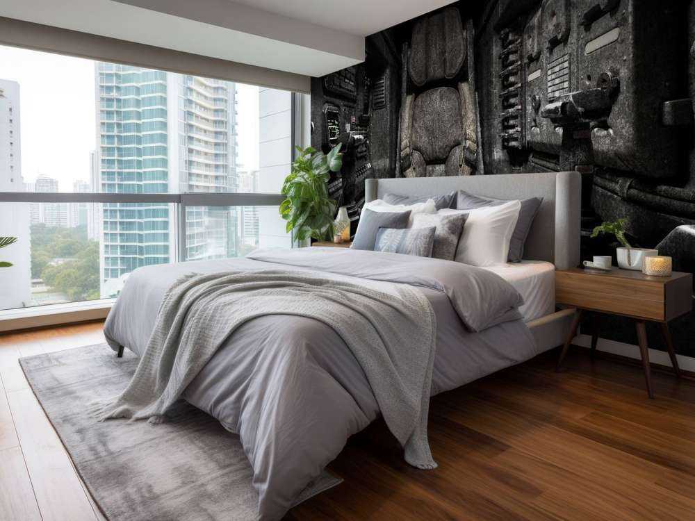 Stoel in ruimteschip