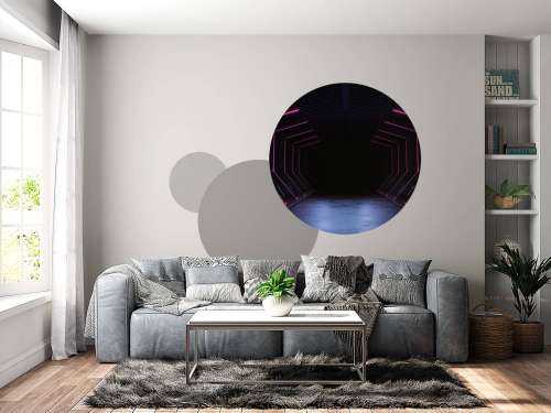 Lichtgevende 3D hal