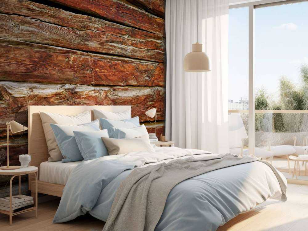 Ruw houten planken
