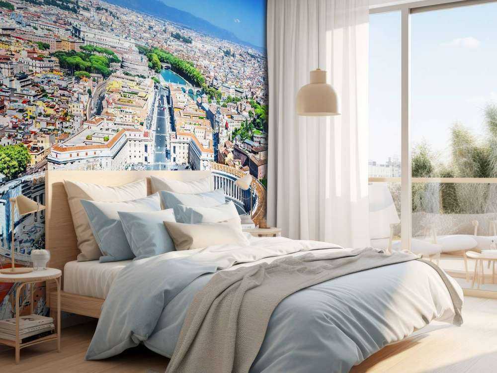 Sint-Pietersplein in de zomer