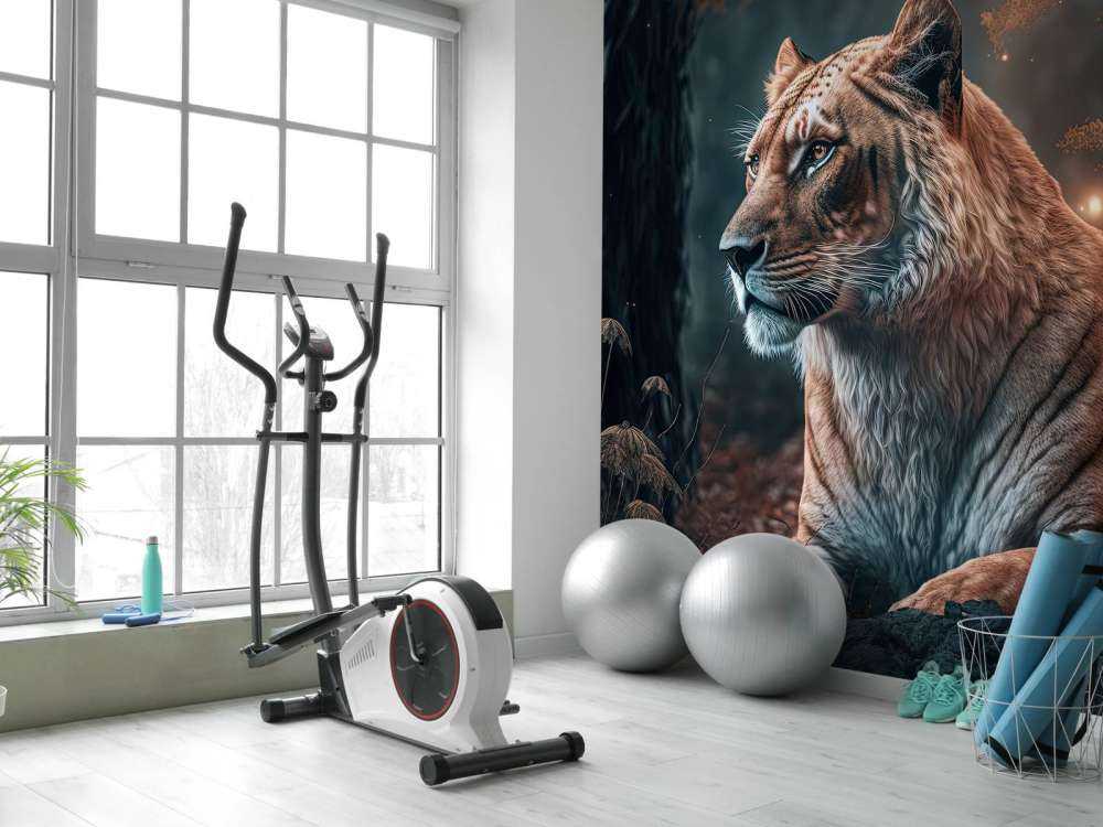 Illustratie van een leeuw