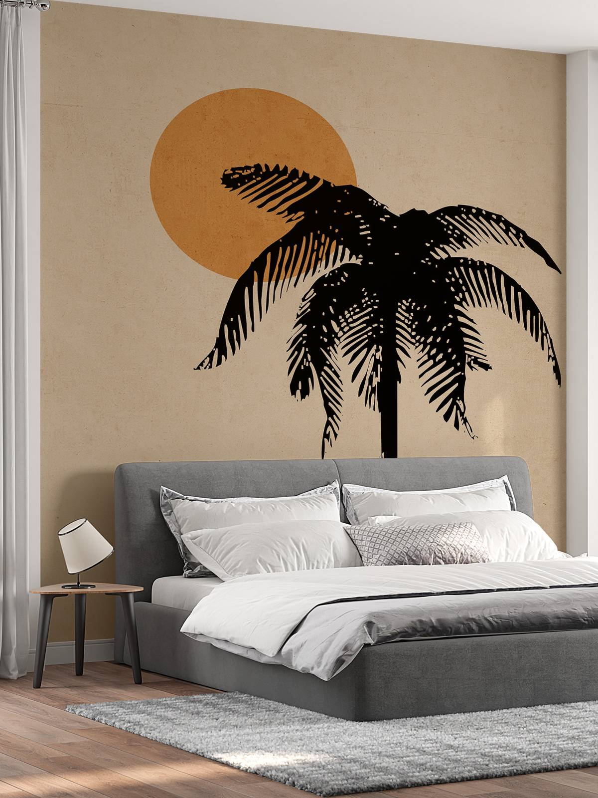 Zwarte palmboom