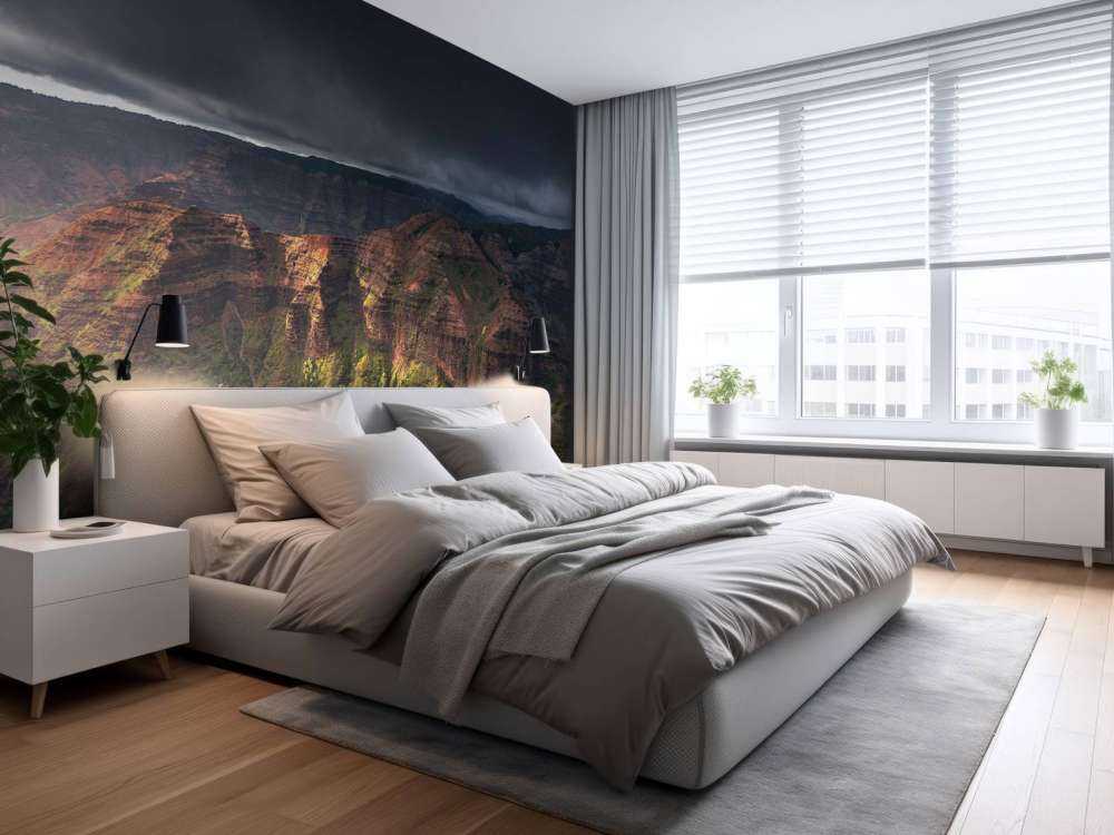 Dramatisch Zonlicht Over Canyon