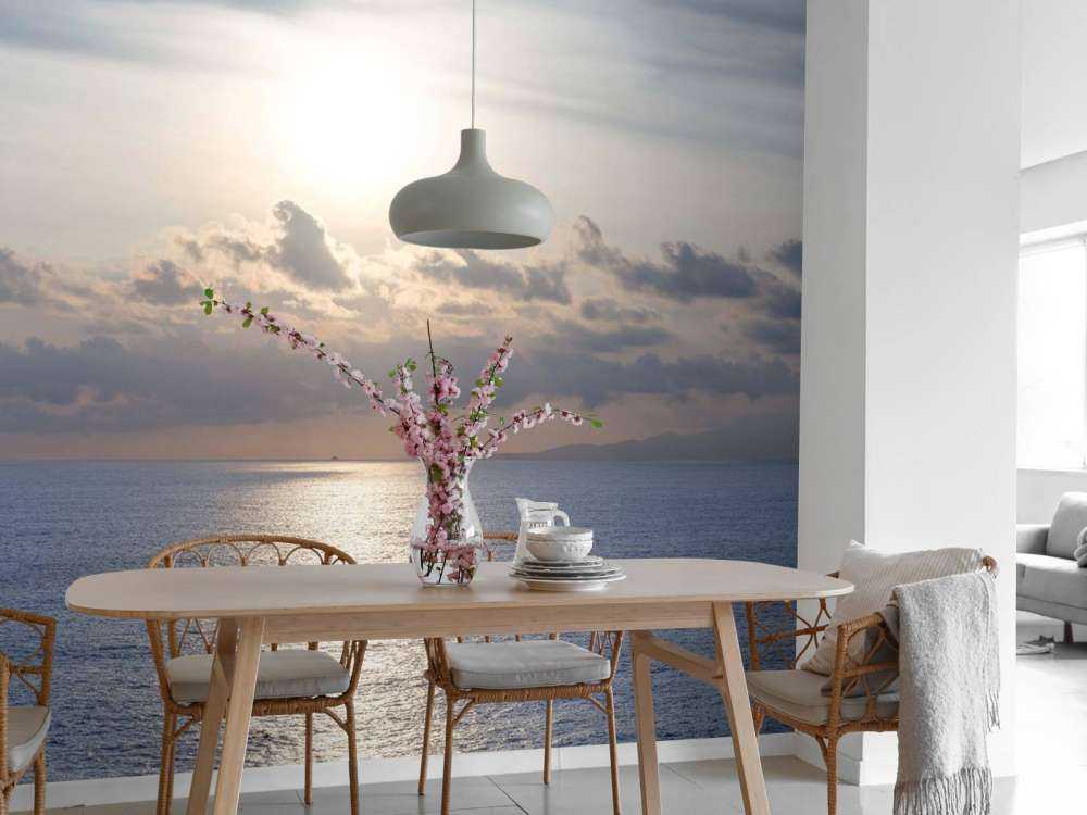 Beautiful sunset sky