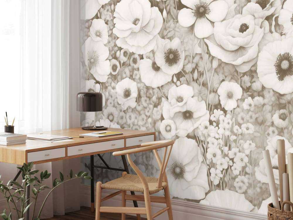 Poppy Tale Monochrome Yellow