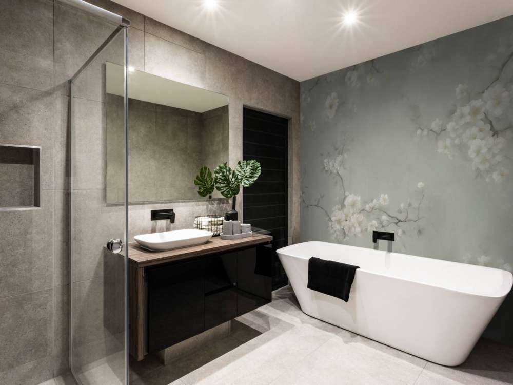 Lovely Branches of Flowers Green