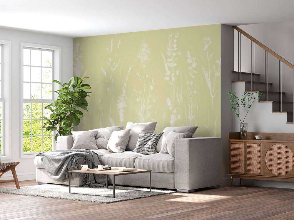 Lavender Glade Seamless Pearl Gray