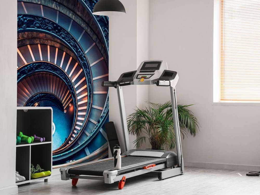 Spiraal van licht en koper