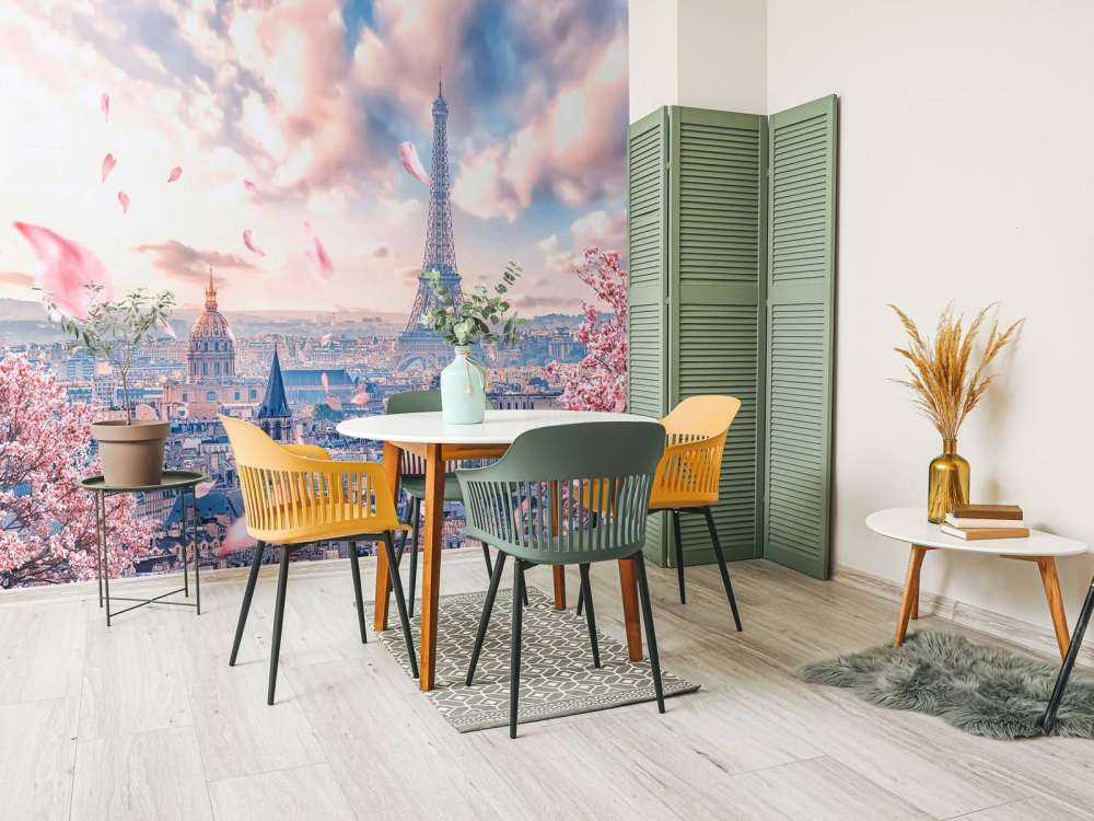 Parijs in lente vol bloesem