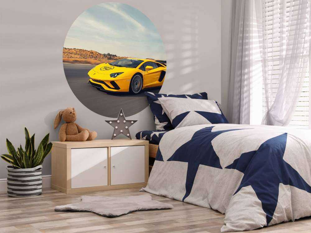 Lamborghini Aventador in actie