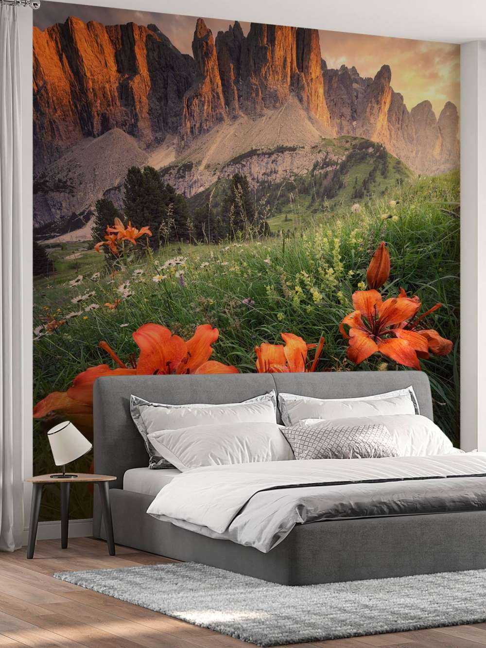 Zomergloed in de Alpen