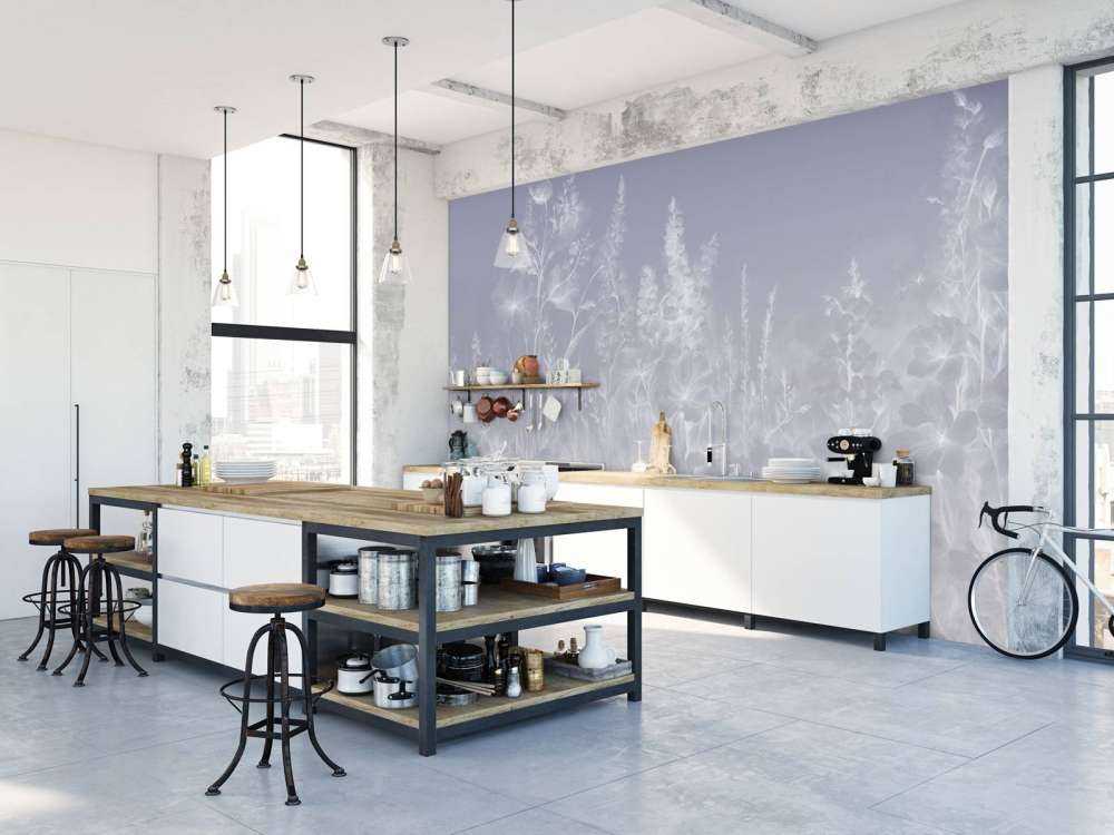 Tender English garden - purple