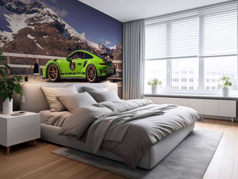 Porsche 911 GT3 RS in de Alpen