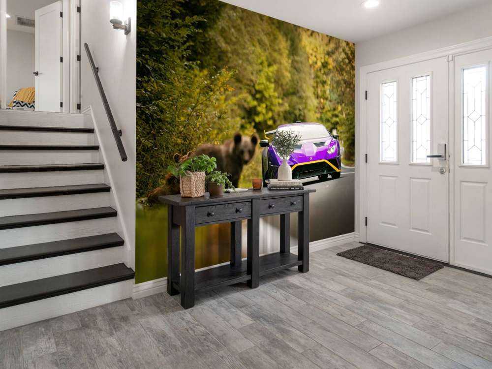 Lamborghini vs. wildernis