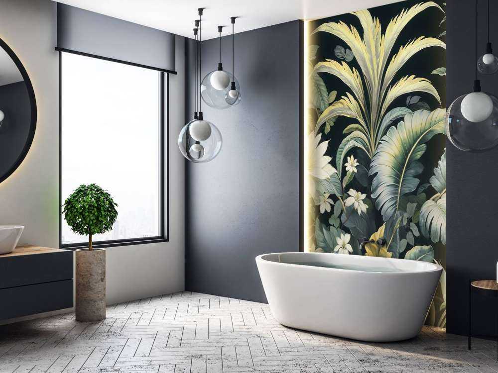 Lichte tropische bloemen op donker