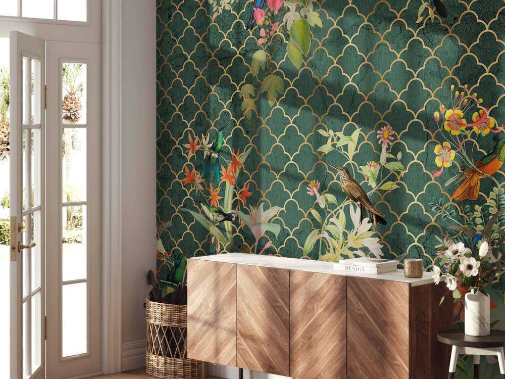 Jungle Elegance with Gold